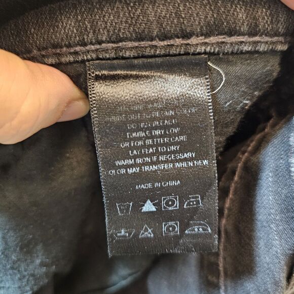 Kut From The Kloth Womens Jeans Size 10 Faded Black Bootcut Flare Embellished - Picture 6 of 9